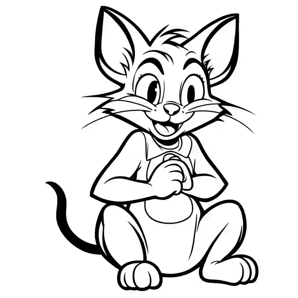 Tom (Tom & Jerry) coloring pages